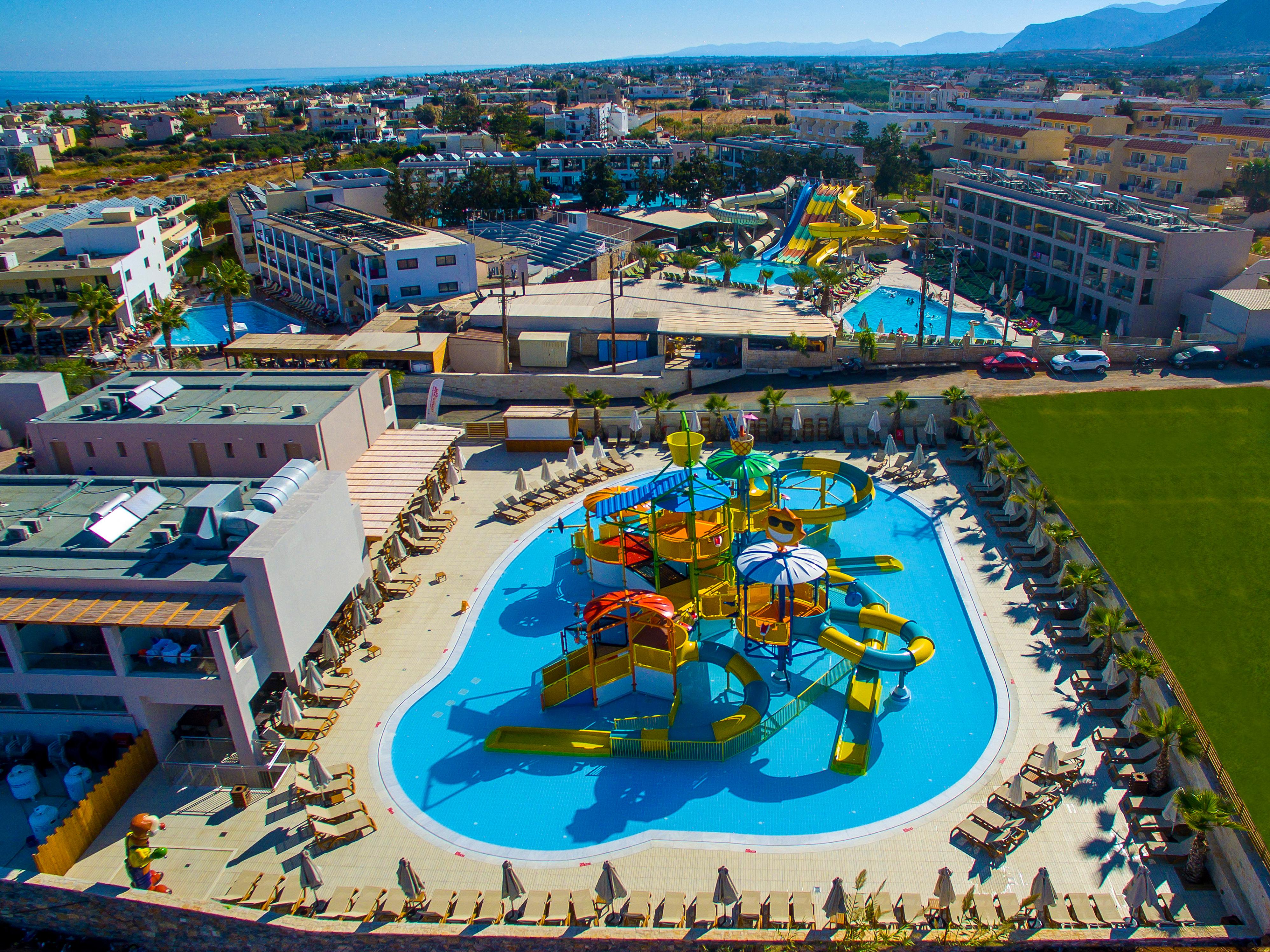 Gouves Waterpark Holiday Resort Kato Gouves Luaran gambar
